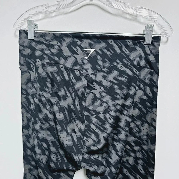 GymShark grey print leggings m/l - Picture 5 of 9